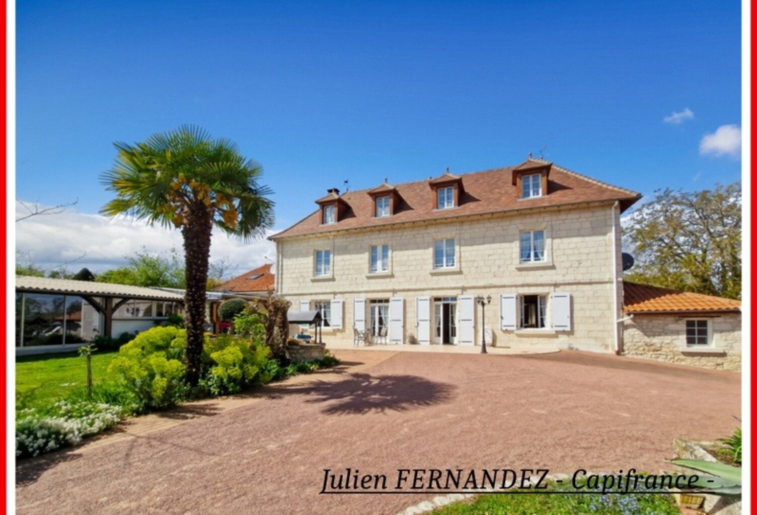 Dpt Vienne (86), à vendre CHÂTELLERAULT Propriété P15 de 385,12m² -Terrain de 21142m² — photo 1