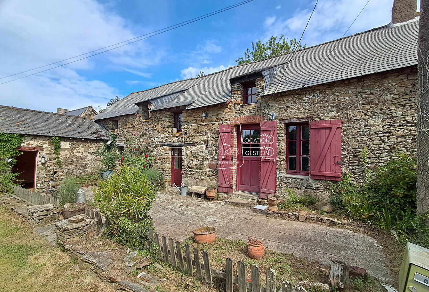 Longère Ligné 5 pièces 149 m2 (3 chambres) — photo 1