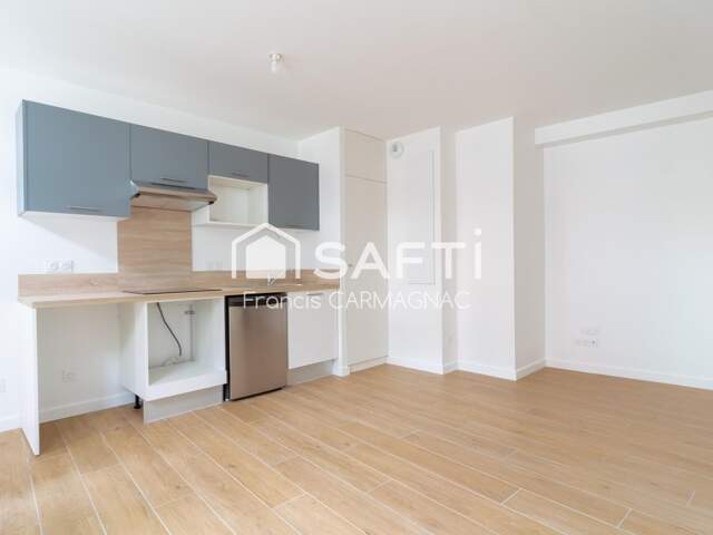 Appartement T2 rez-de-chaussée de 40 m² entiérement rénové — photo du bien