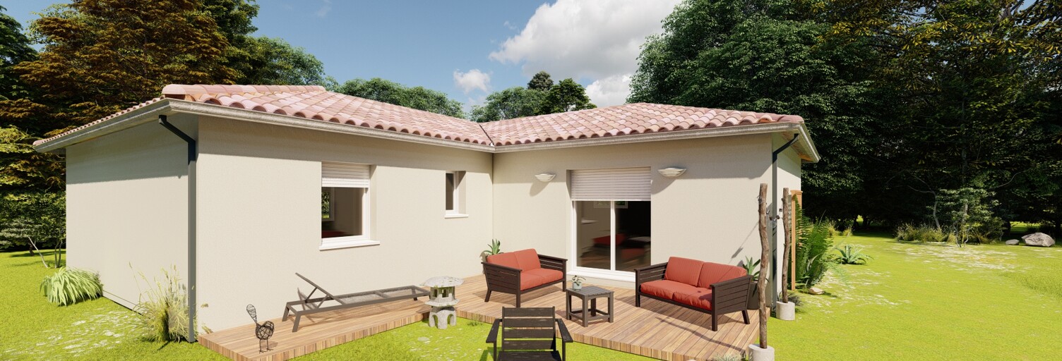 Maison 95 m² à construire Saint-Germain-et-Mons (24520)