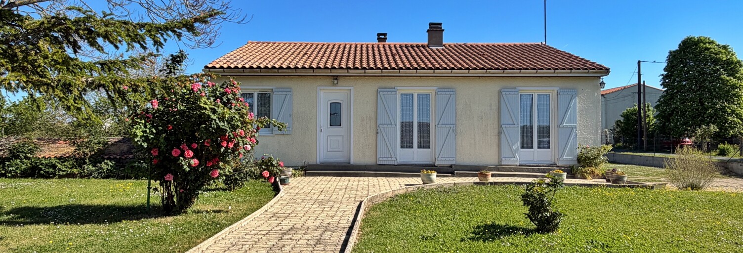 Maison 4 Pièces 85 m² à vendre à Villognon (16230)
