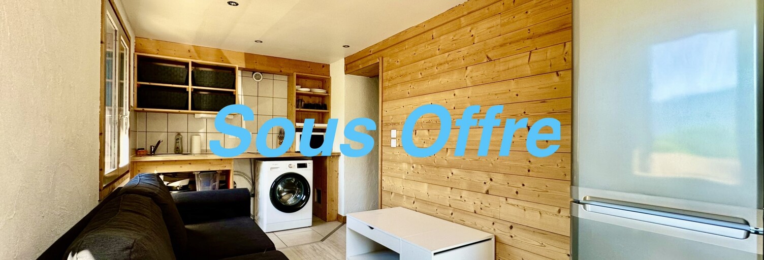 Appartement 2 Pièces 24 m² à vendre à Châtillon-sur-Cluses (74300)