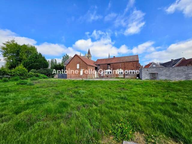 Poix du Nord 59218 - Ensemble immobilier (habitation, commerce, cour, terrain) sur 1620m² — photo du bien