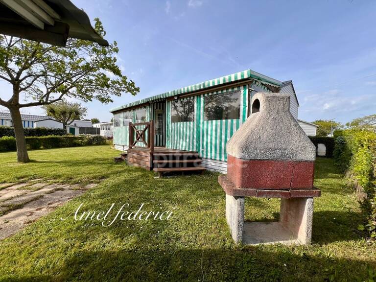 Mobile-Home - 48 m2 + 20 m2 de terrasse - sur parcelle 255 m2 - piscine privée - 5 min plage- SAINT GILLES CROIX DE VIE (85) — photo 1
