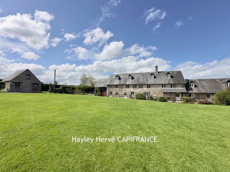 ENSEMBLE IMMOBILIER - ACTIVITE TOURISTIQUE- A VENDRE – MAISON + 3 GÎTES – PISCINES – 1 HA - VILLEDIEU-LES-POÊLES (MANCHE, NORMANDIE) (50) — photo 1
