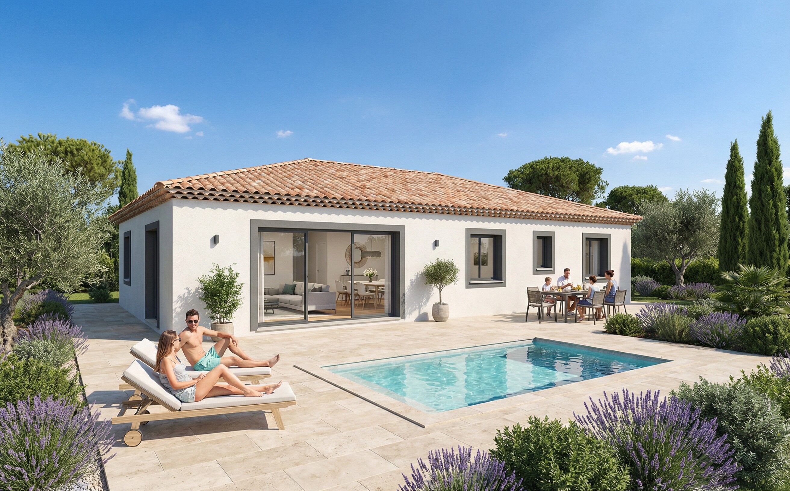 Villa / Maison  T5 à vendre Saint-Maximin-la-Sainte-Baume 83470