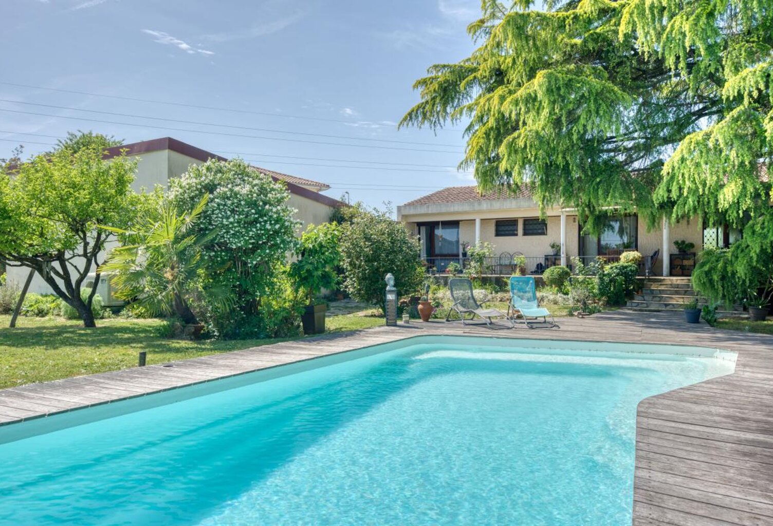 Maison Pessac 150m² France Alouette avec grand terrain et piscine — photo 1