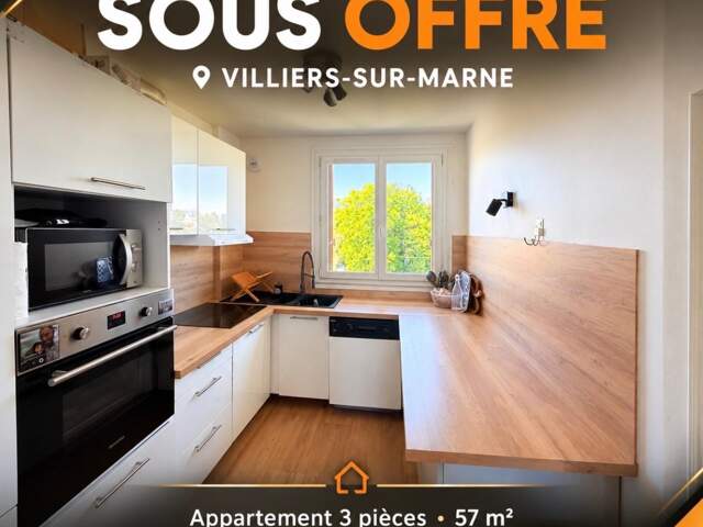 Appartement lumineux proche RER E, balcon, parking — photo du bien