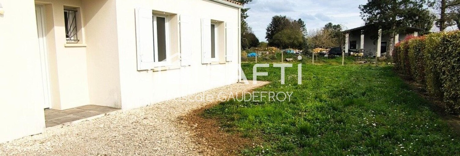 Maison 4 Pièces 85 m² à vendre à Saint-Simon-de-Pellouaille (17260)