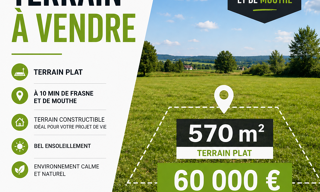 Terrain  570 m² à vendre à La Latette (39250)
