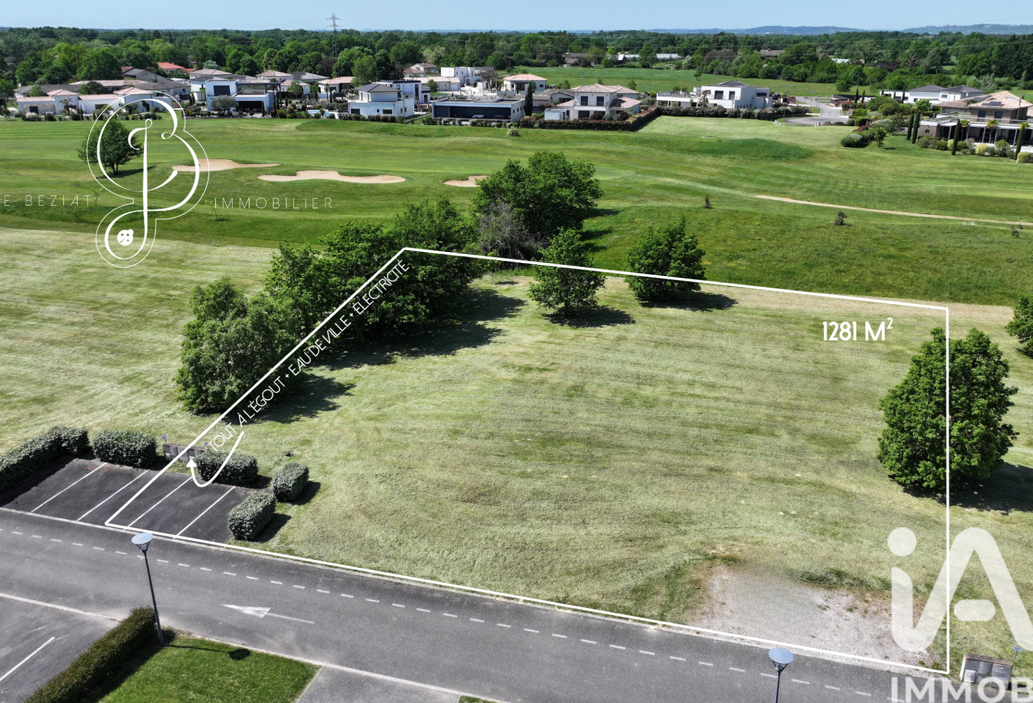 Vente Terrain à bâtir 1 281 m&sup2; — photo 1
