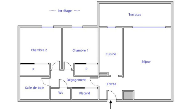 Appartement 3 pièces  à vendre Marseille 8eme 13008