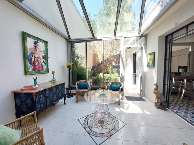 MAISON BOURGEOISE ANNEES 20  DE 275M2 RENOVEE EN 2020 AVEC  DEPENDANCES 2 JARDINS TERRASSE PATIO VERANDA GARAGE CAVES 660K€ ALBI CENTRE — photo du bien