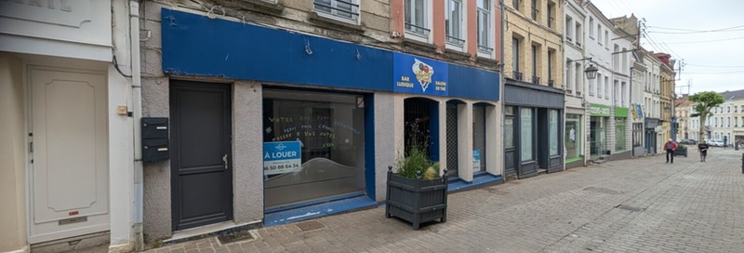Commerce 2 Pièces 100 m² à louer à Saint-Omer (62500)