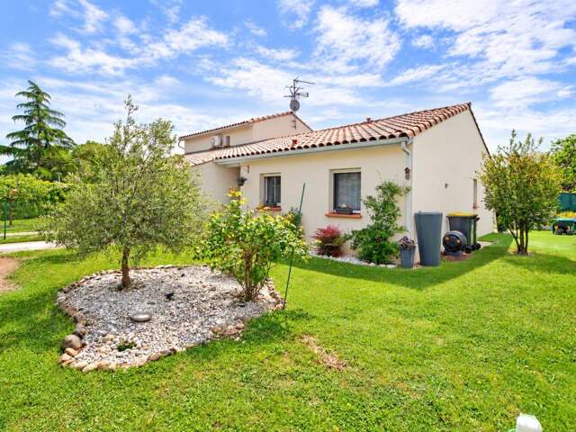 CUGNAUX – Maison coup de cœur de plain-pied, calme absolu, prestations haut de gamme — photo du bien