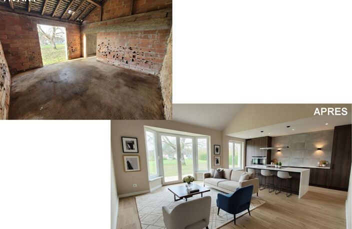 * EXCLUSIVITE * ARNAC - POMPADOUR (19230) : Grange en pierre à rénover en Maison - ENV. 140m² - terrain de 388m2 - 49 990 — photo 2