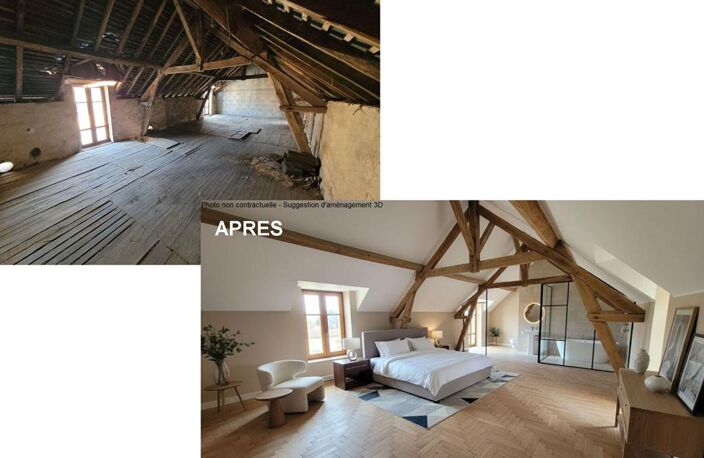 * EXCLUSIVITE * ARNAC - POMPADOUR (19230) : Grange en pierre à rénover en Maison - ENV. 140m² - terrain de 388m2 - 49 990 — photo 4