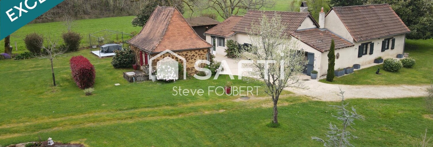 Maison 7 Pièces 165 m² à vendre à Rouffignac-Saint-Cernin-de-Reilhac (24580)