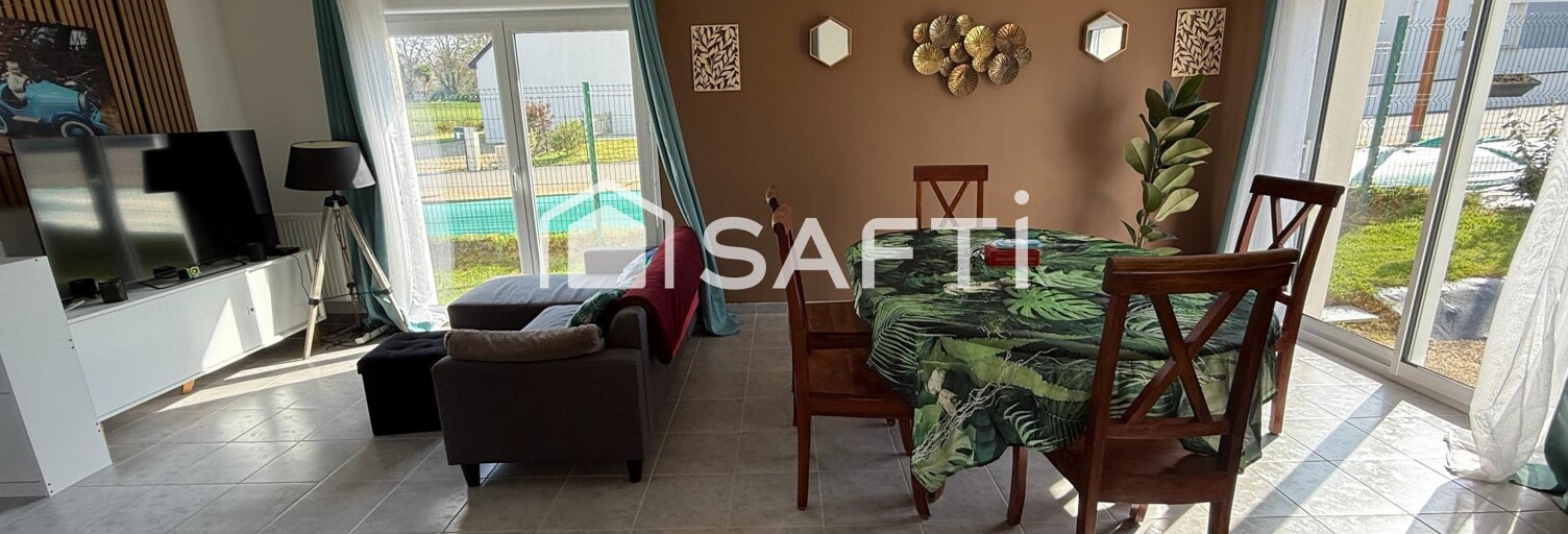 Maison 4 Pièces 77 m² à vendre à Évellys (56500)