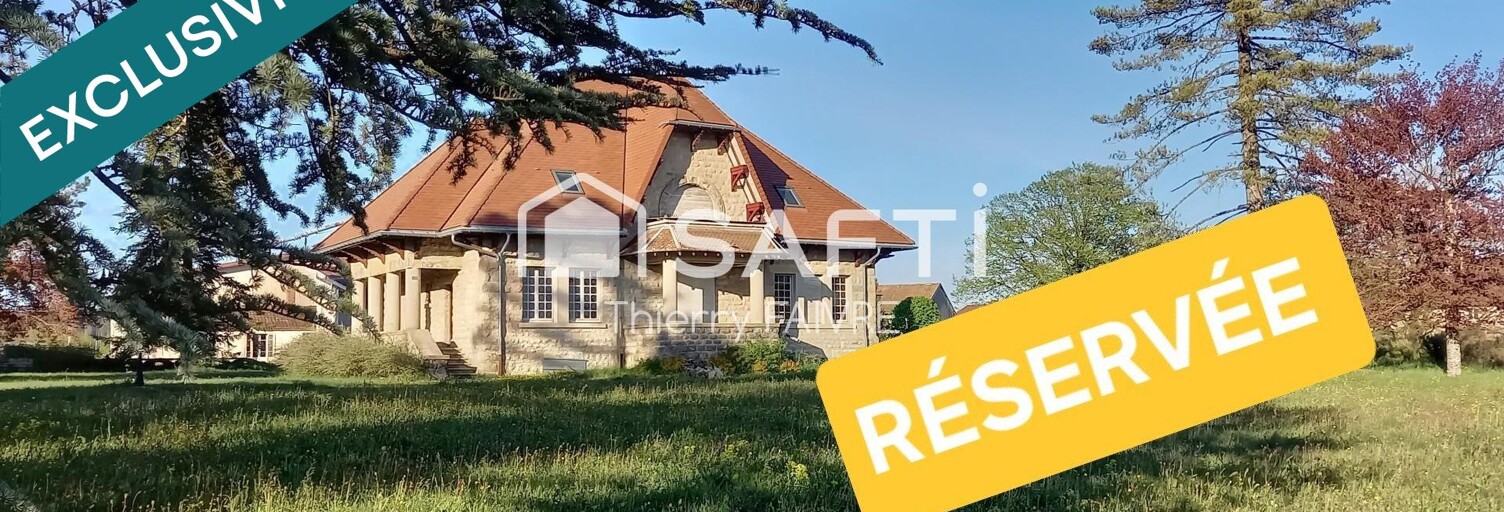 Maison 10 Pièces 274 m² à vendre à Crotenay (39300)
