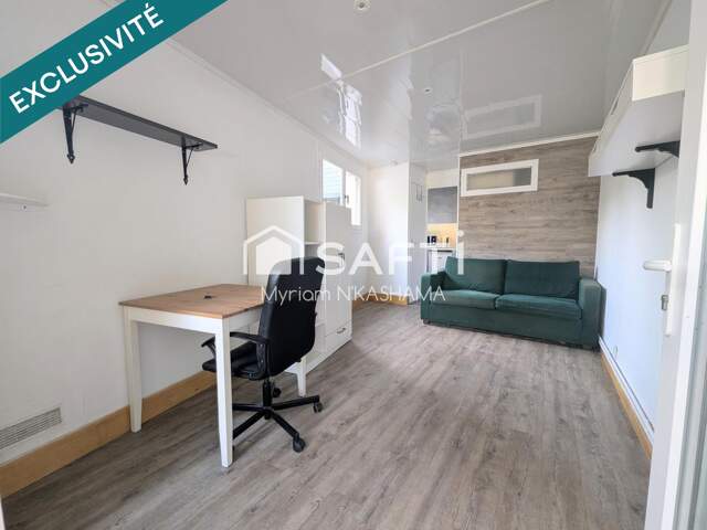 ROUEN  STUDIO 18 m²  ENTRE BEAUVOISINE ET BOULINGRIN — photo du bien