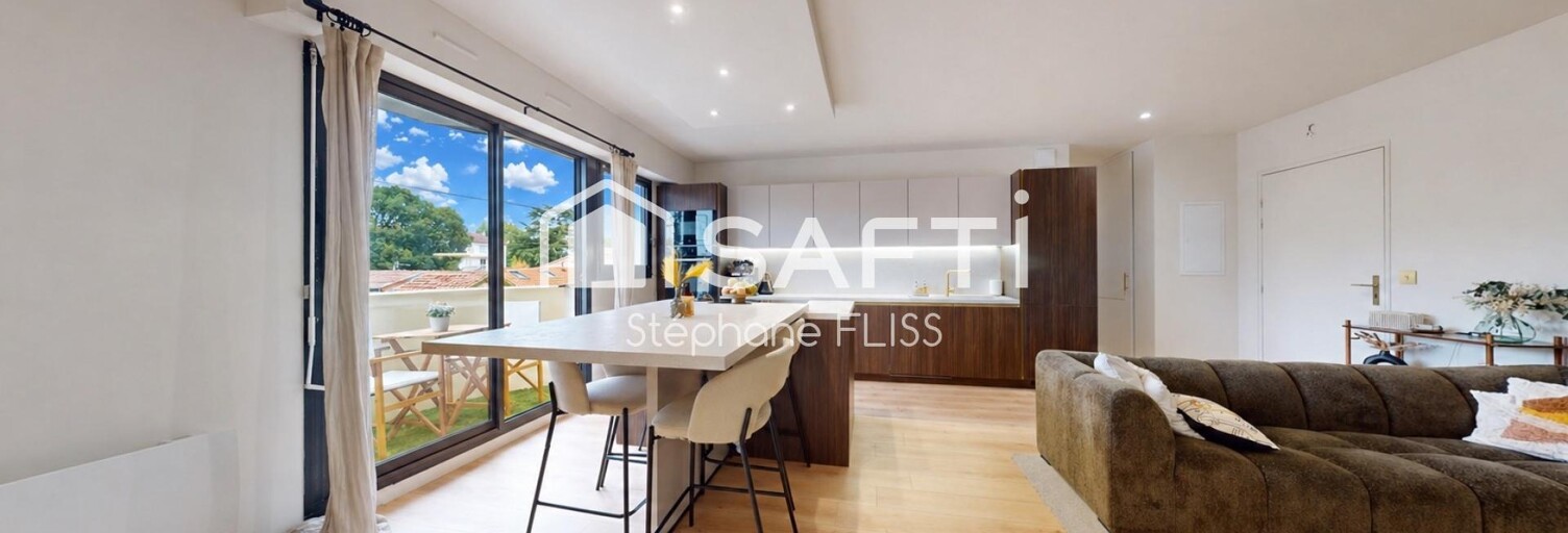 Appartement 3 Pièces 63 m² à vendre à Bordeaux (33200)