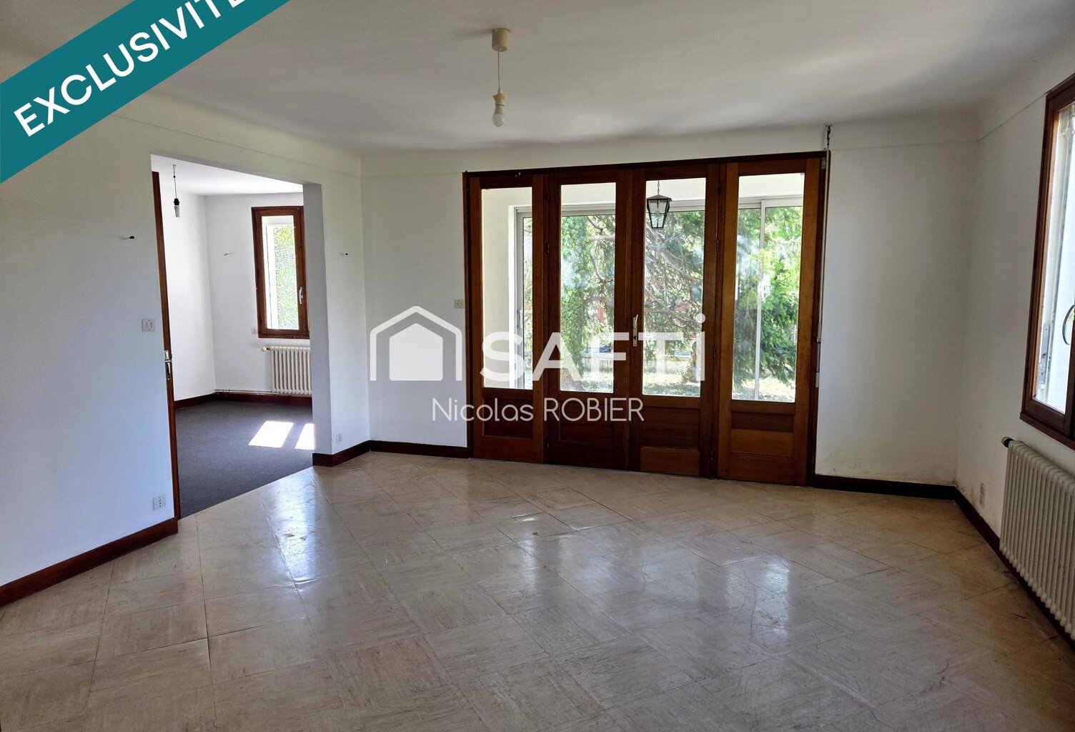 Maison deux ou trois chambres, garage, grenier et jardin !! — photo 1