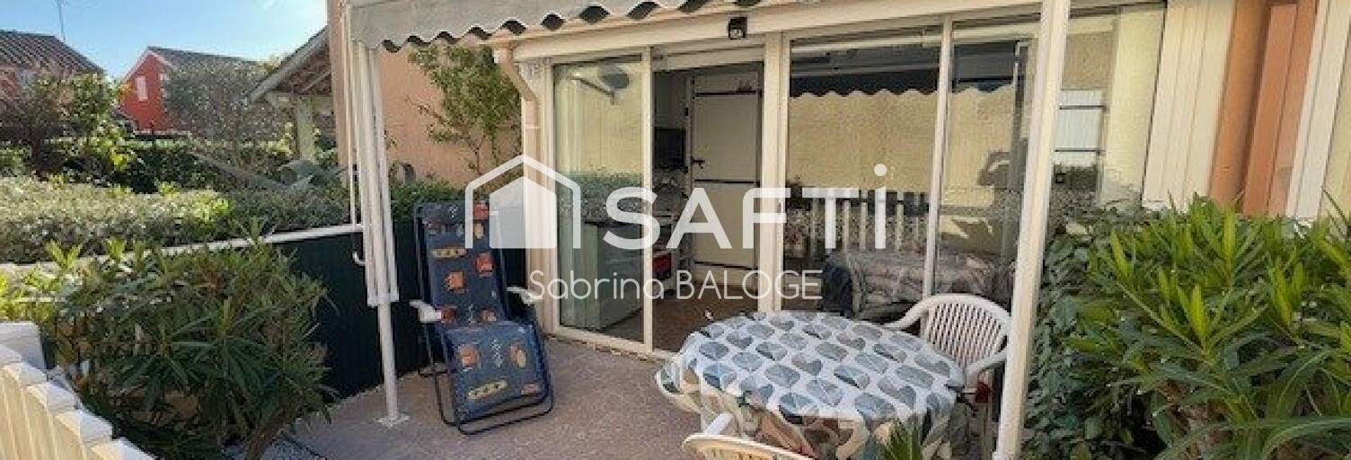 Maison 3 Pièces 41 m² à vendre à Valras-Plage (34350)