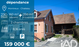 Maison 5 Pièces 141 m² à vendre à Montreux-Château (90130)