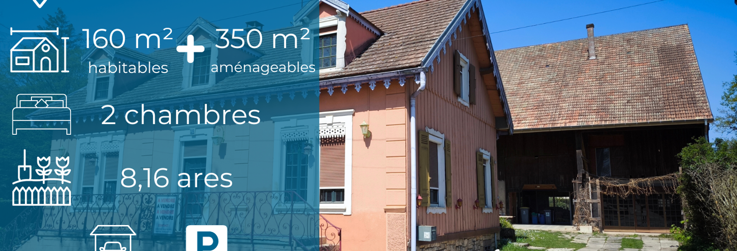 Maison 5 Pièces 141 m² à vendre à Montreux-Château (90130)
