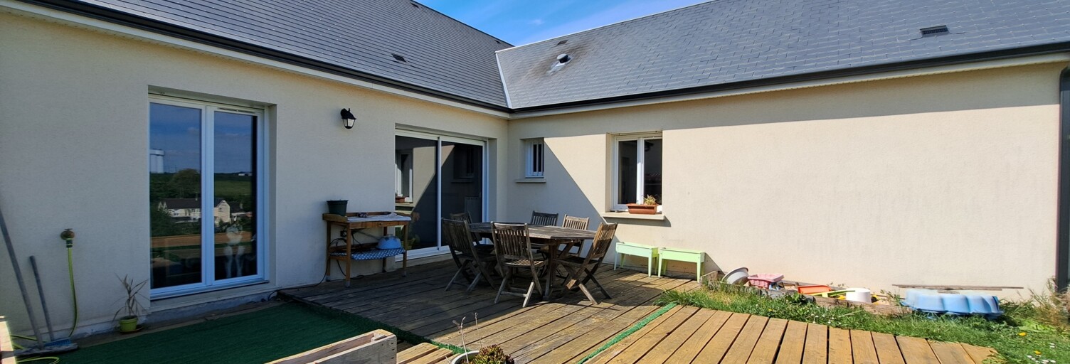 Maison 5 Pièces 111 m² à vendre à Beaumont-Louestault (37360)