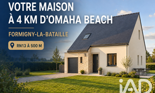 Terrain  474 m² à vendre à Formigny La Bataille (14710)