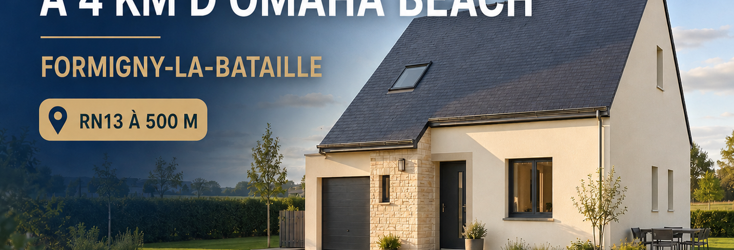 Terrain  474 m² à vendre à Formigny La Bataille (14710)