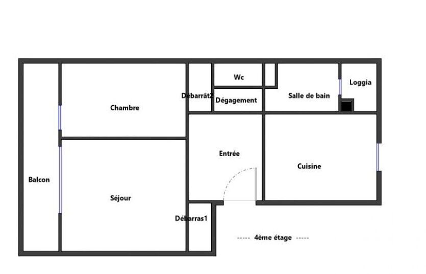 Vente Appartement 2 pièces - Photo 5