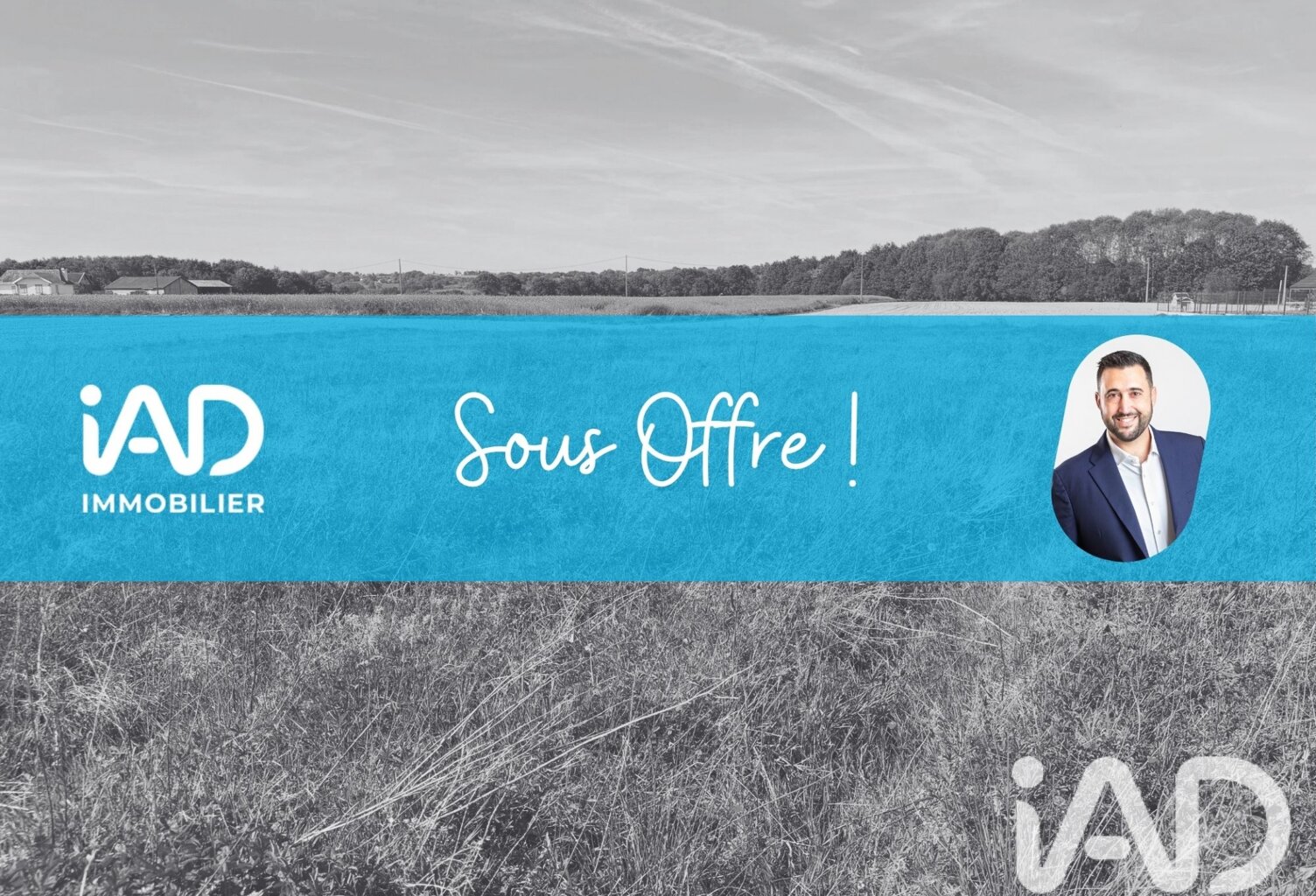 Vente Terrain à bâtir 2 200 m&sup2; — photo 1