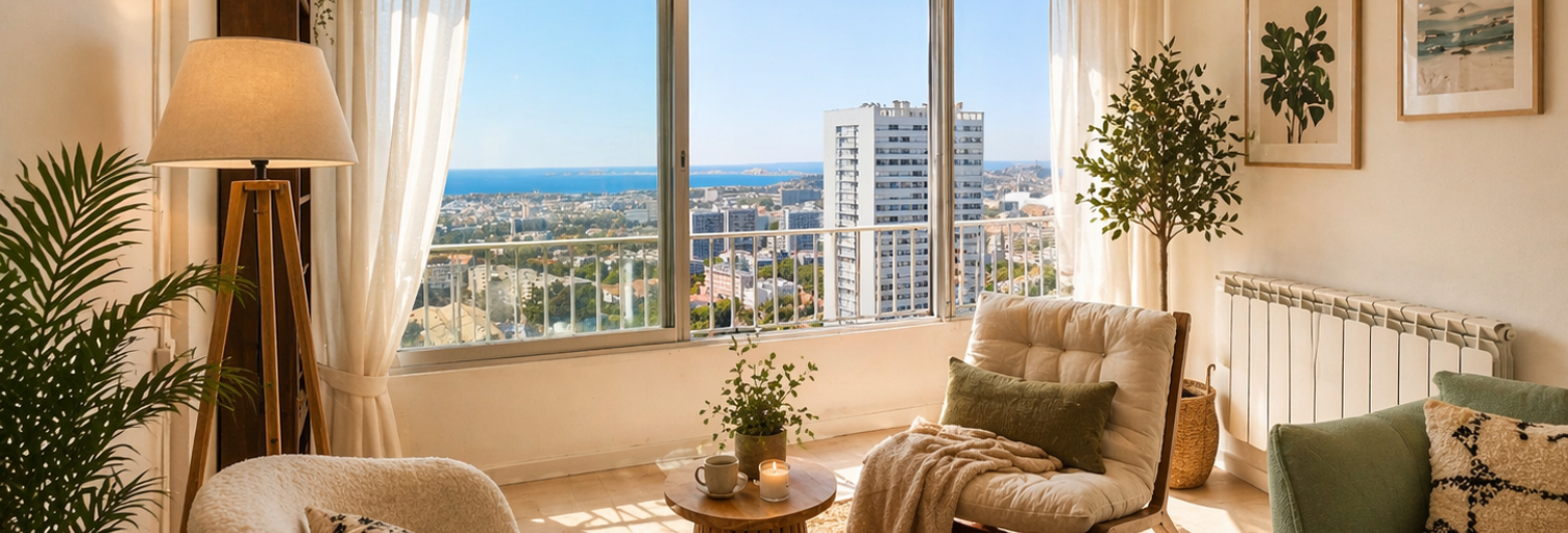 Appartement 4 Pièces 70 m² à vendre à Marseille 9 (13009)