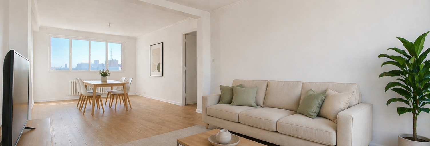 Appartement 3 Pièces 84 m² à vendre à Roubaix (59100)