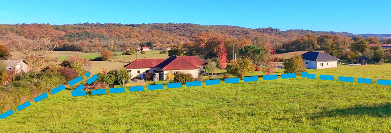 Terrain  3443 m² à vendre à Baliracq-Maumusson (64330)