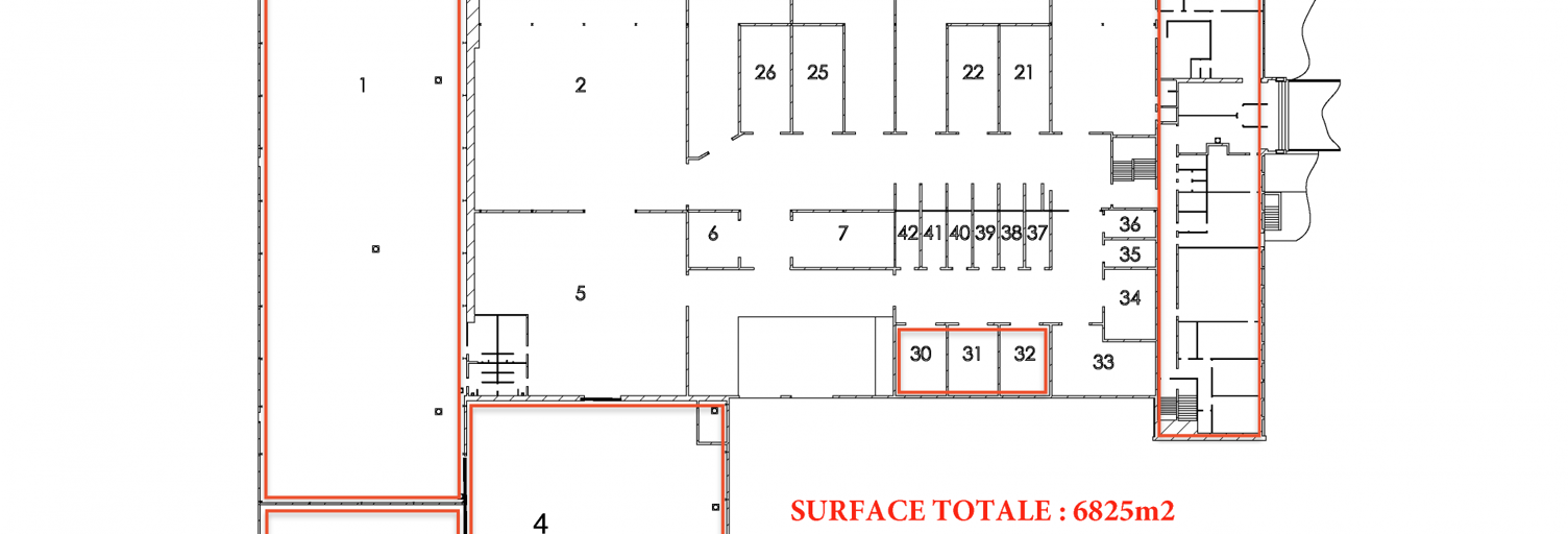 Commerce  6825 m² à vendre à Meaux (77100)