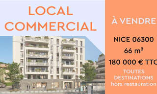 Commerce  66 m² à vendre à Nice (06300)