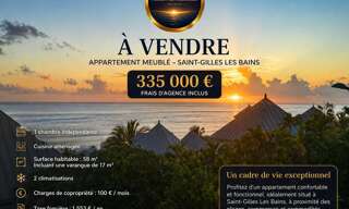 Appartement 2 Pièces 41 m² à vendre à Saint-Paul (97434)