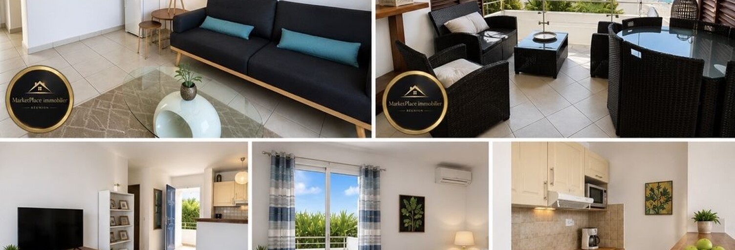 Appartement 2 Pièces 41 m² à vendre à Saint-Paul (97434)