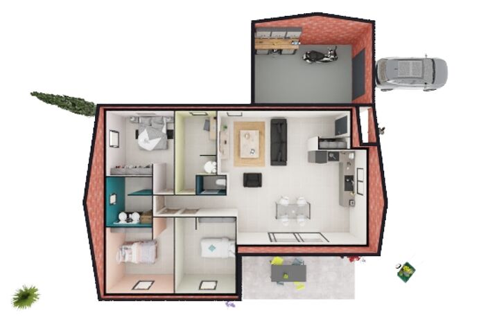 À VENDRE – Maison neuve 3 chambres de plain-pied à Cruas (07350) — photo 3