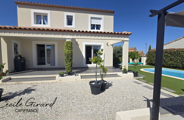 Exclusivité ! Maison à vendre 5 pièces SAUVIAN (34) piscine, garage, sans vis à vis, proche de la mer, état irréprochable — photo 3