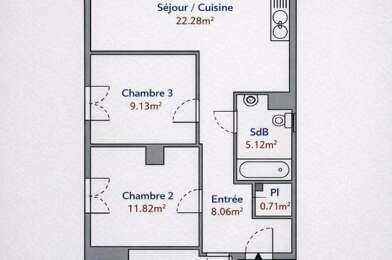 Appartement 4 pièces 160000 €