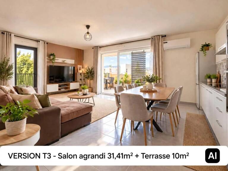 Dernier étage T3/T4 avec terrasses et vue mer — photo 1