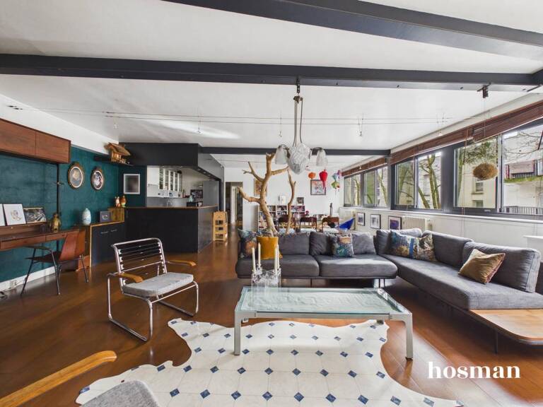Loft de 109 m² avec cave et parking - Rue Jules Auffret, Pantin — photo 1