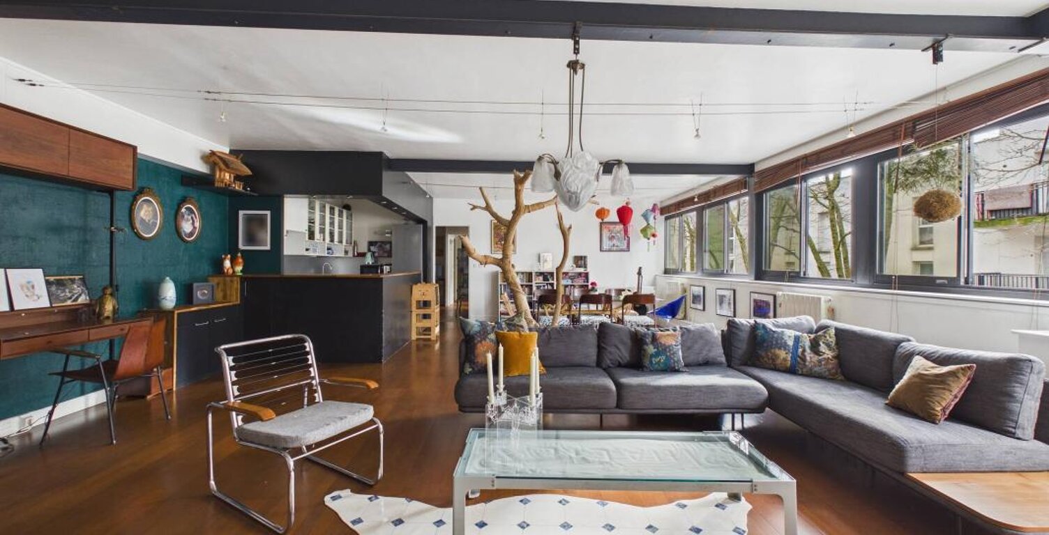 Loft de 109 m² avec cave et parking - Rue Jules Auffret, Pantin — photo 1