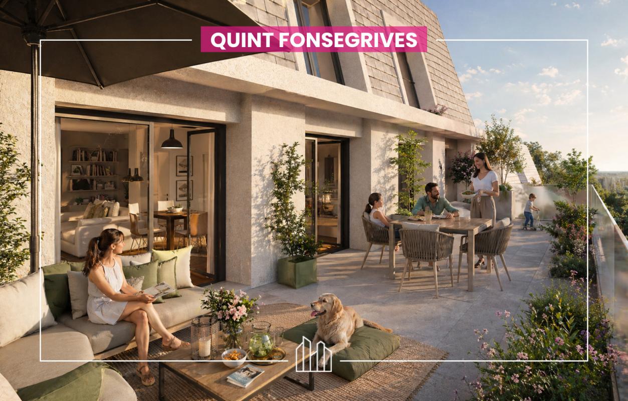 Appartement  T4 à vendre Quint-Fonsegrives 31130