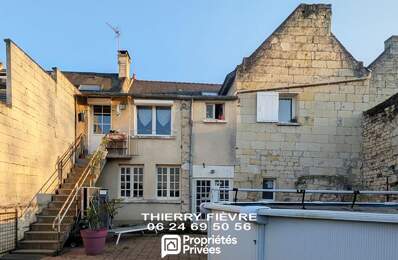 Chouzé Sur Loire 37140  Coeur de village Maison de 139 m2  6 pièces  4 chambres  dépendance jardin — photo du bien